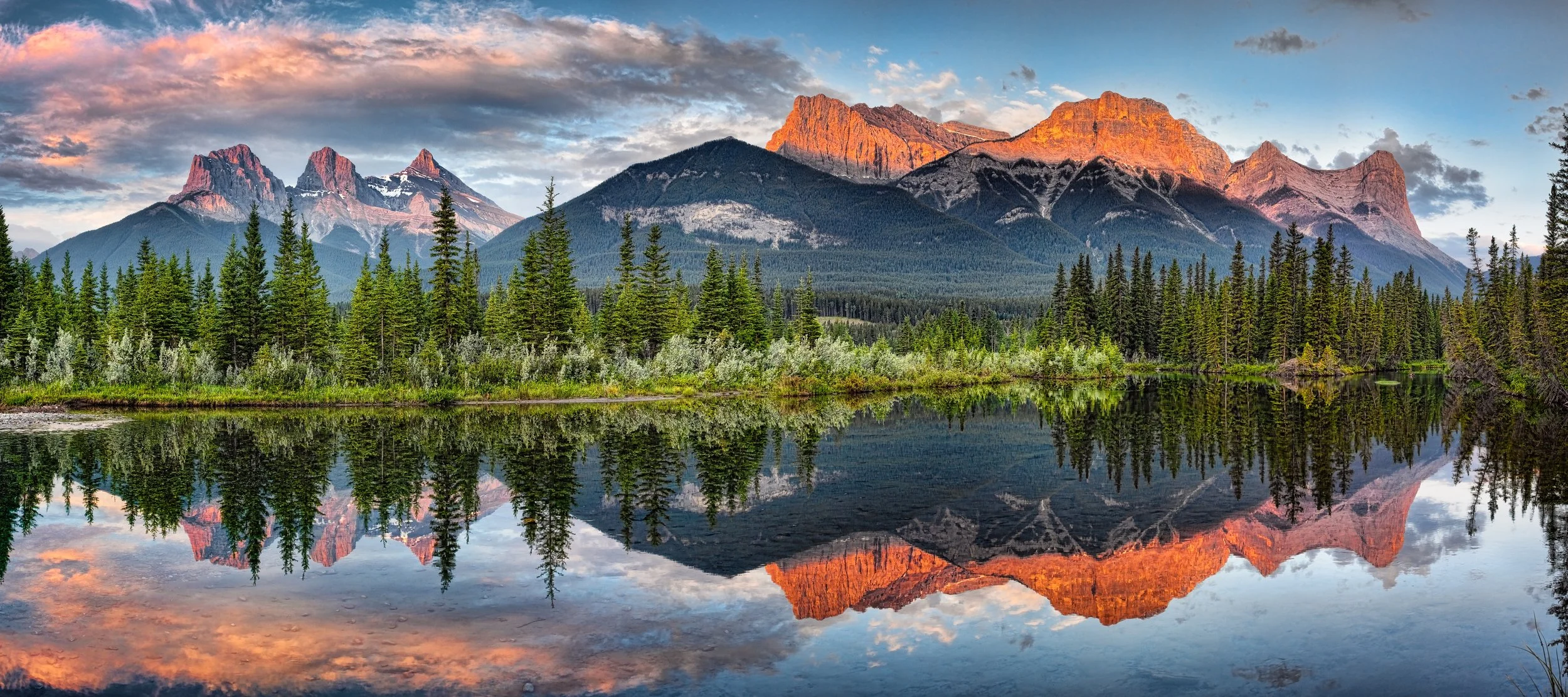 Terry Martin Three+Sisters+Ha+Ling+Peak+Sunrise.jpg