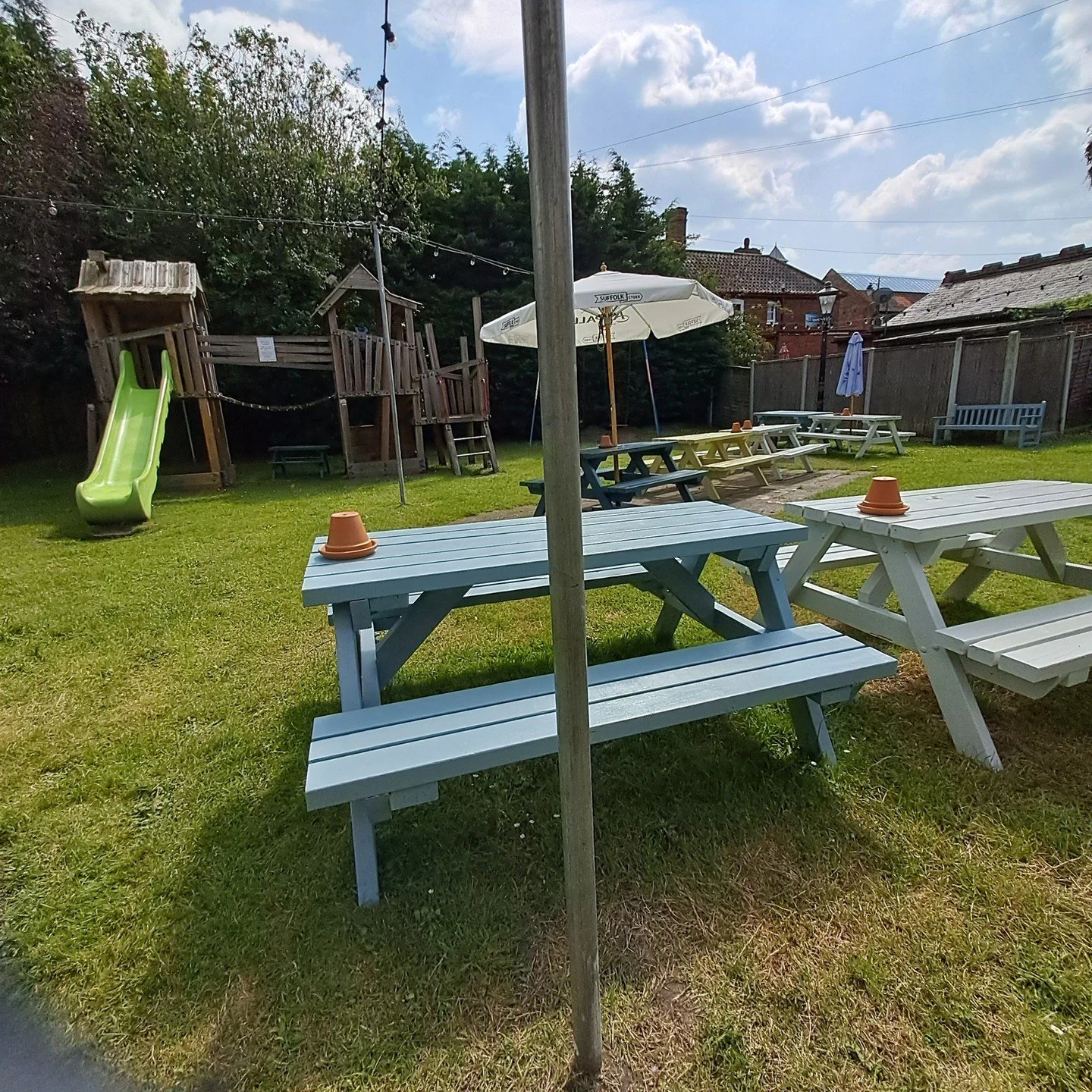 This weekend come and sit in the garden, let the kids play, and enjoy a cool drink and light meal. The freezers stocked with icecream!!