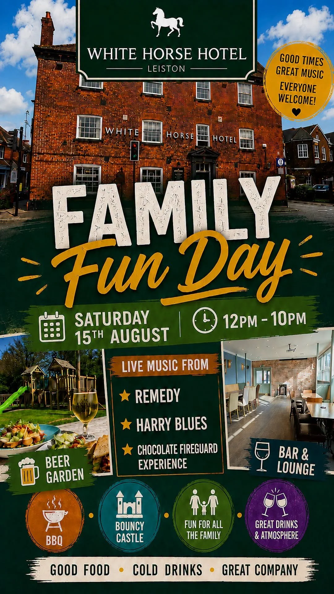Family funday is in full swing, come on down