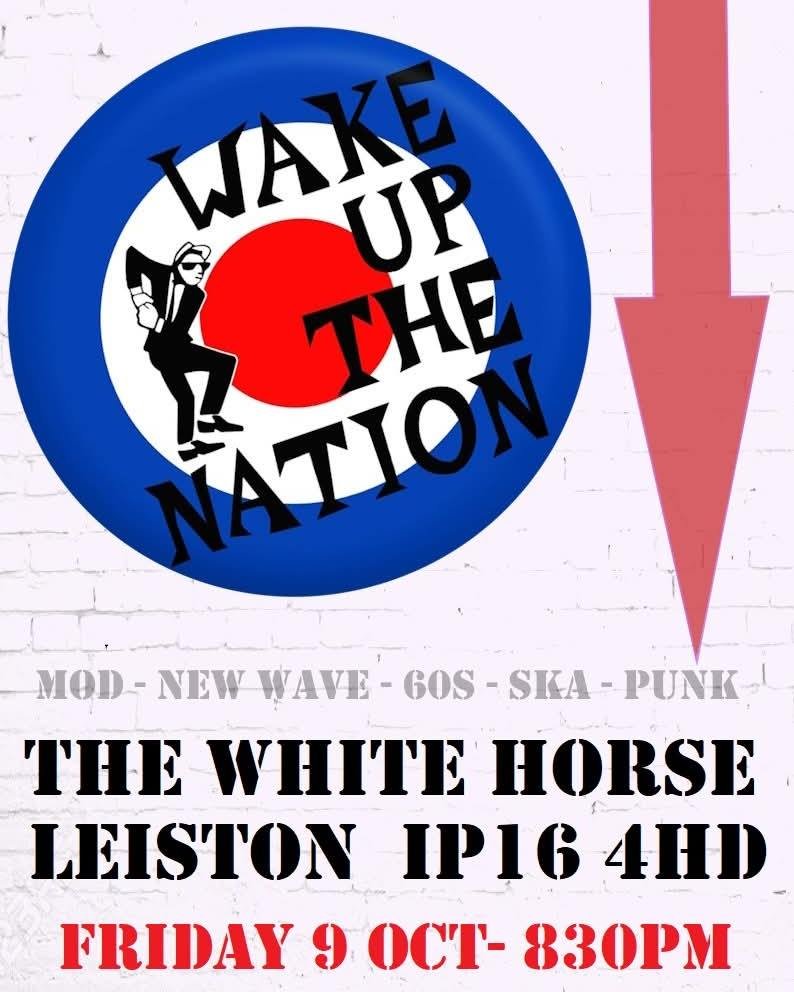 Come and enjoy live music from Wake Up The Nation this Friday night from 8.30pm in the bar here at The White Horse!