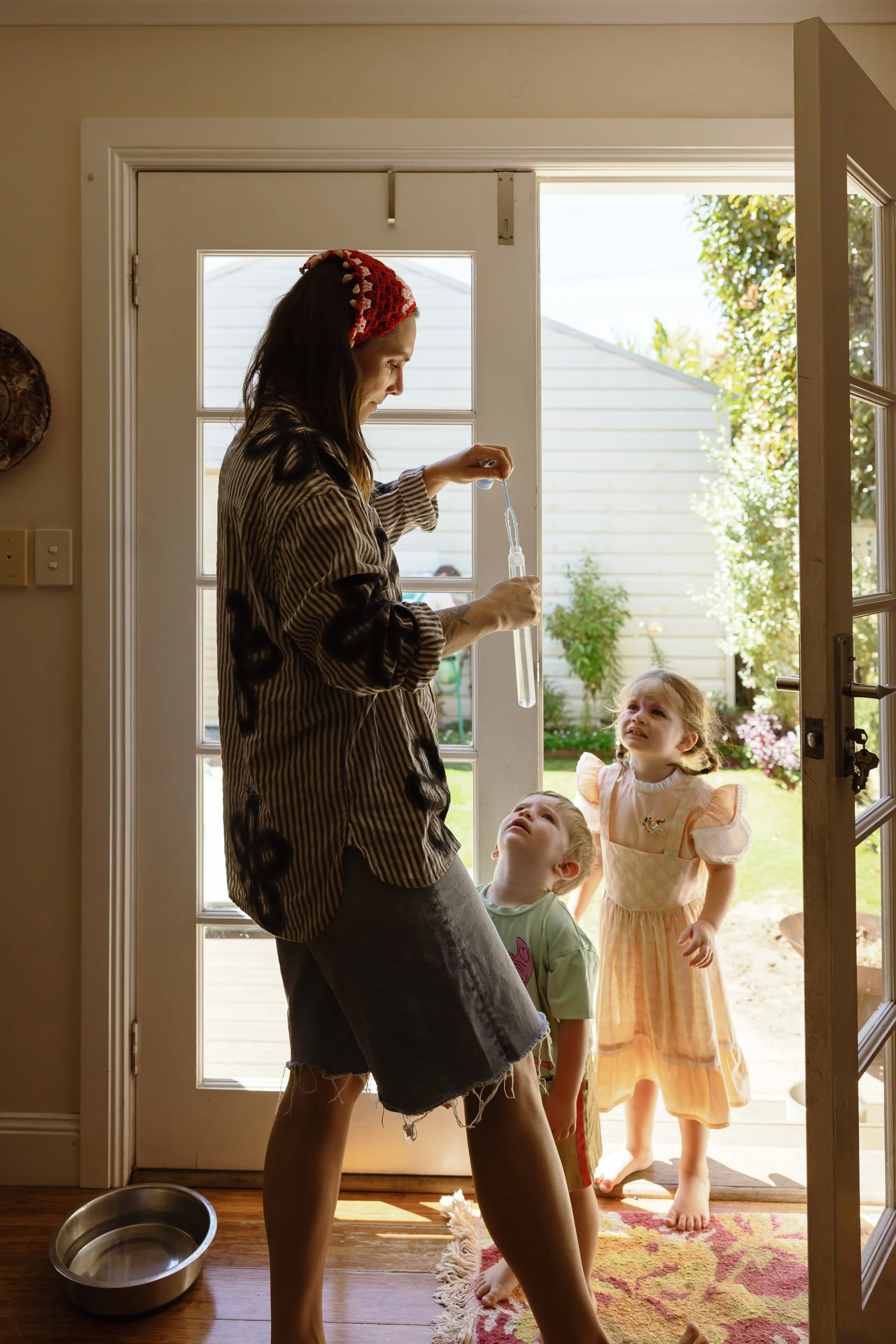 Sentimental in-home family documentary session Newcastle by Daina Marie Photography