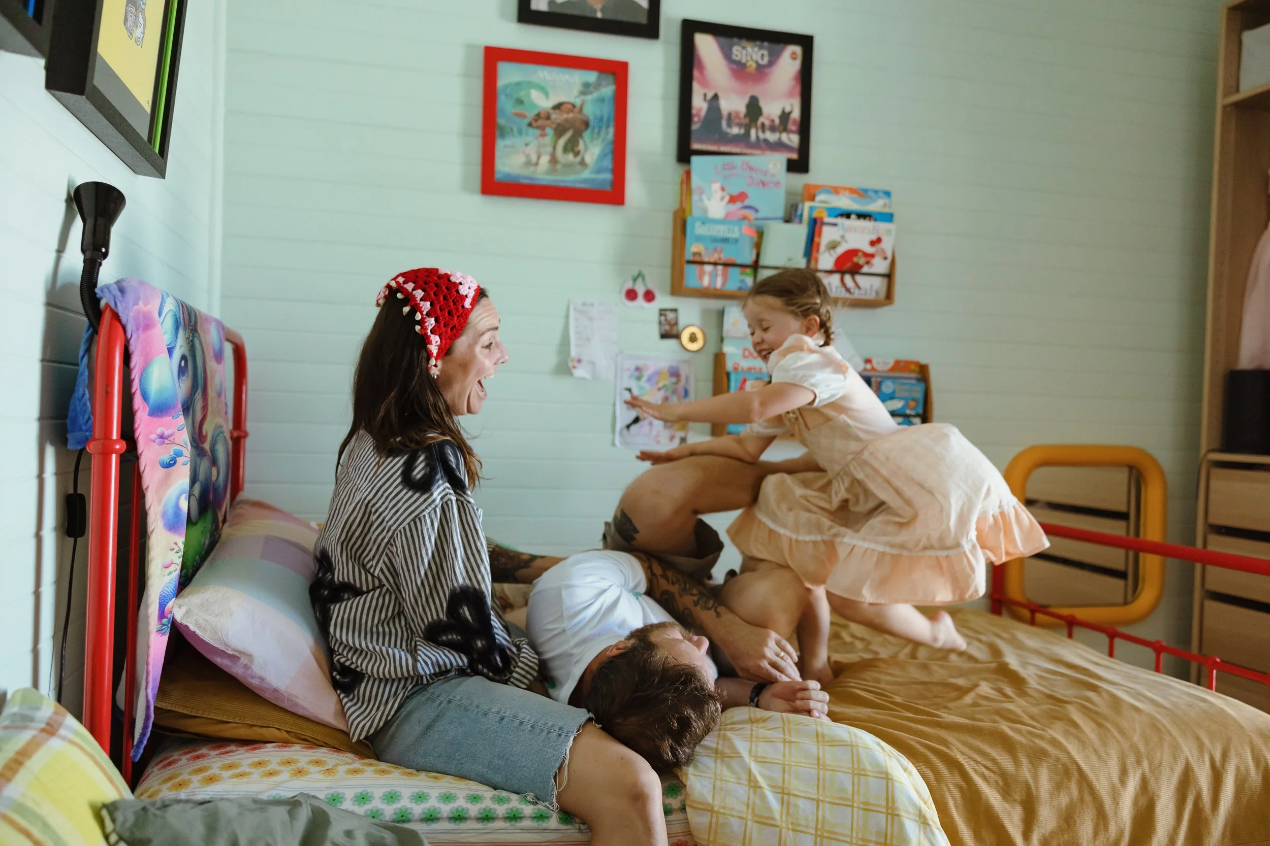 Candid in-home family photography Newcastle NSW by Daina Marie Photography