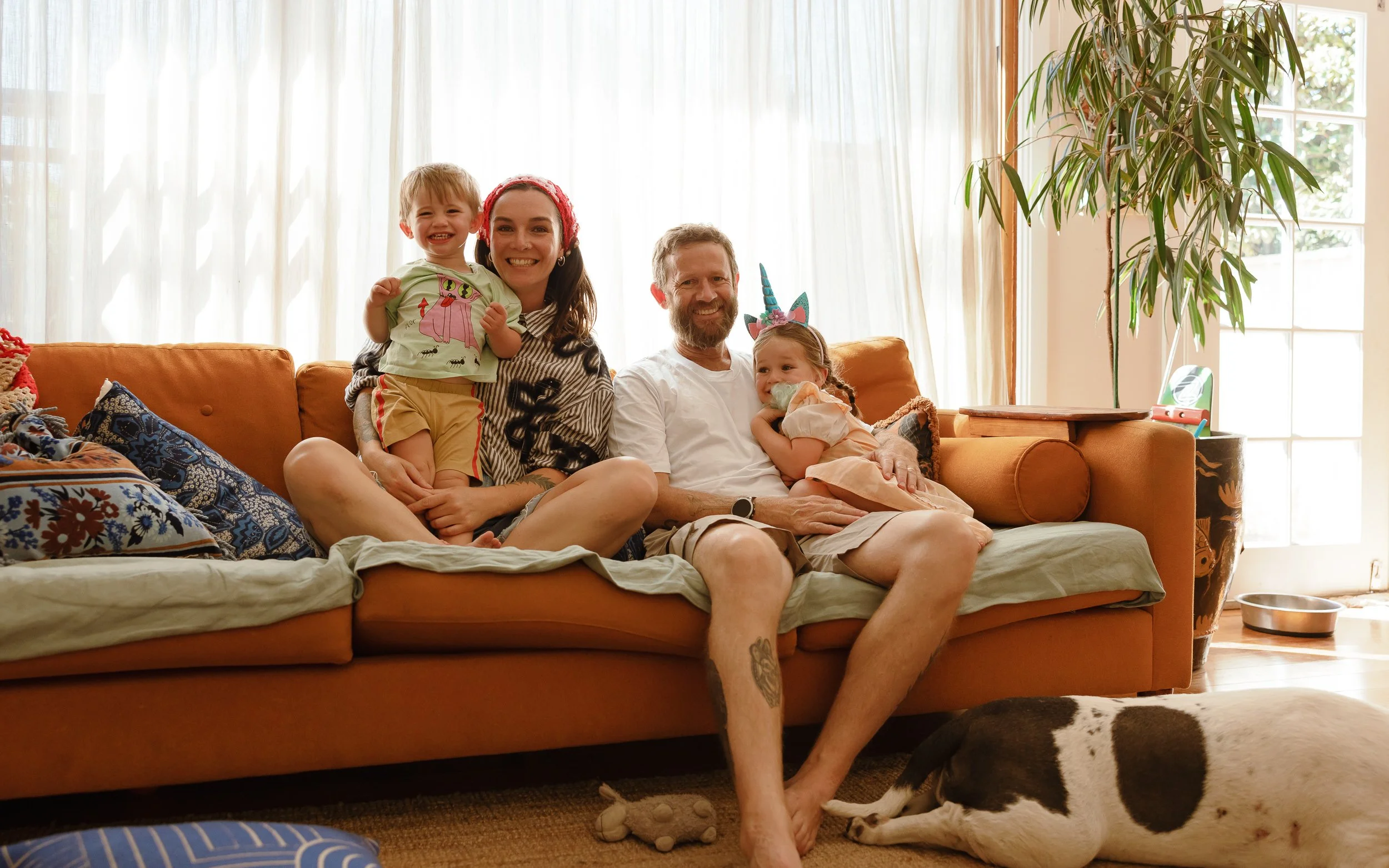 Candid in-home family photography Newcastle NSW by Daina Marie Photography