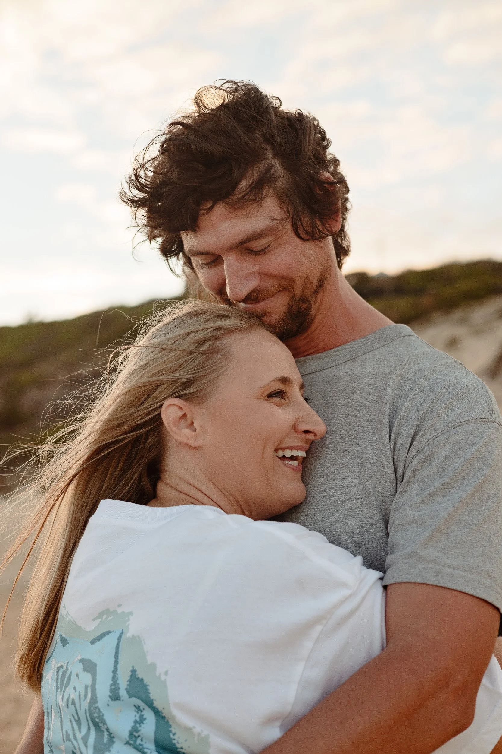 Candid family photography along the streets of Merewether Newcastle by Daina Marie Photography