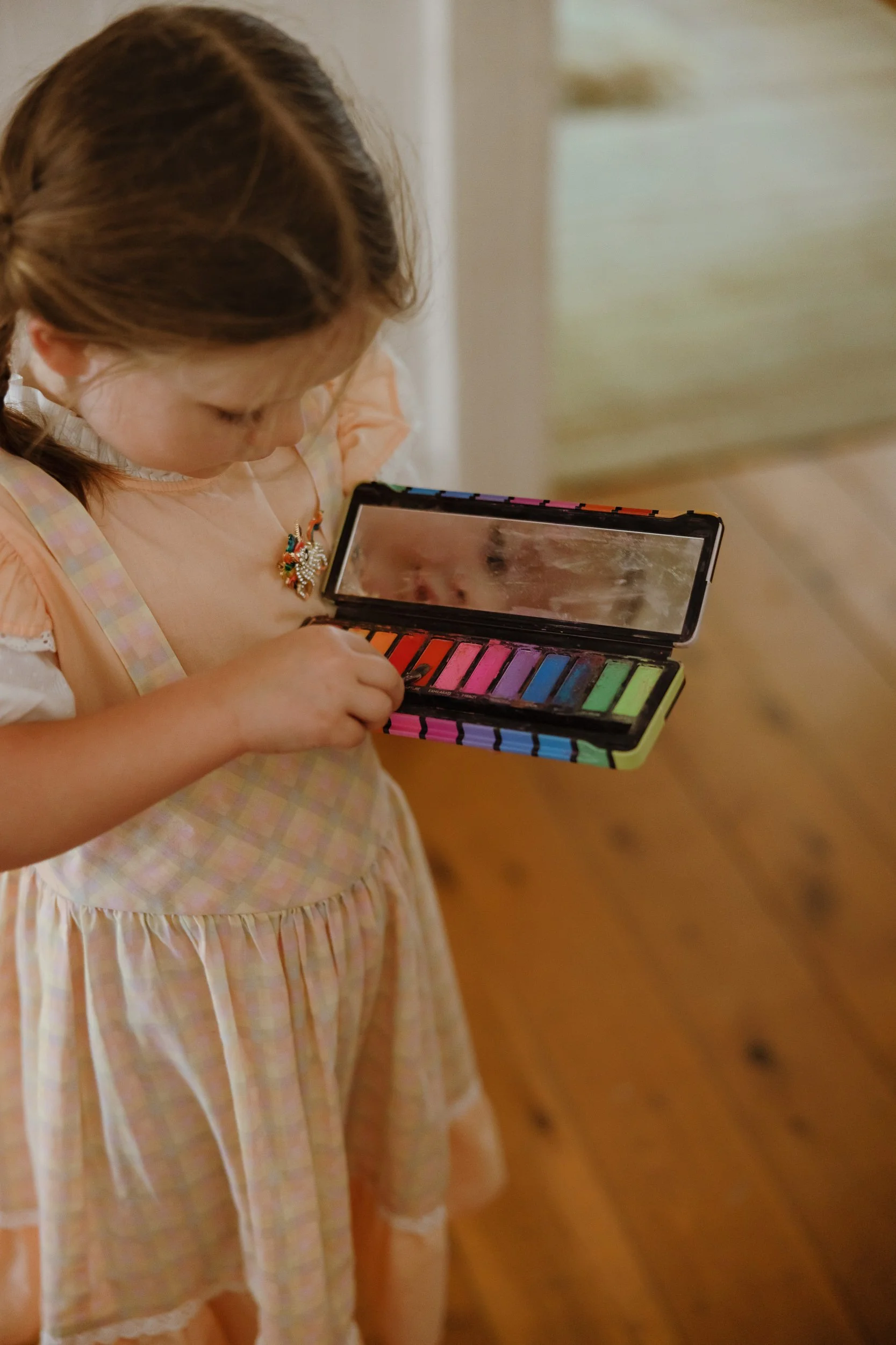 Young family of four captured at home in Newcastle by Daina Marie Photography