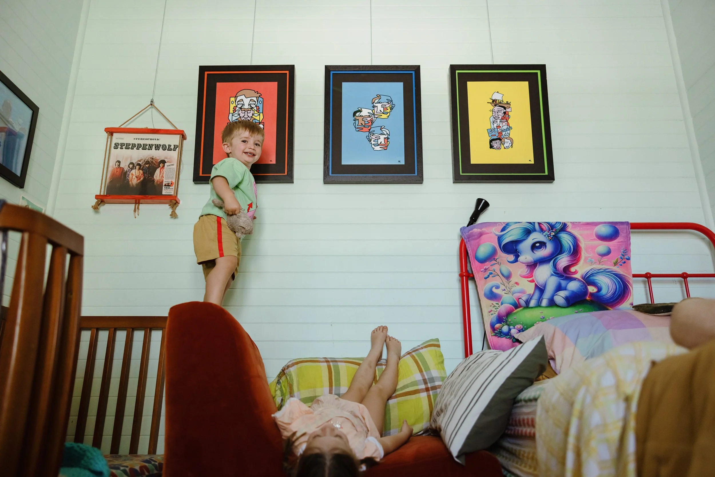 Candid in-home family photography Newcastle NSW by Daina Marie Photography