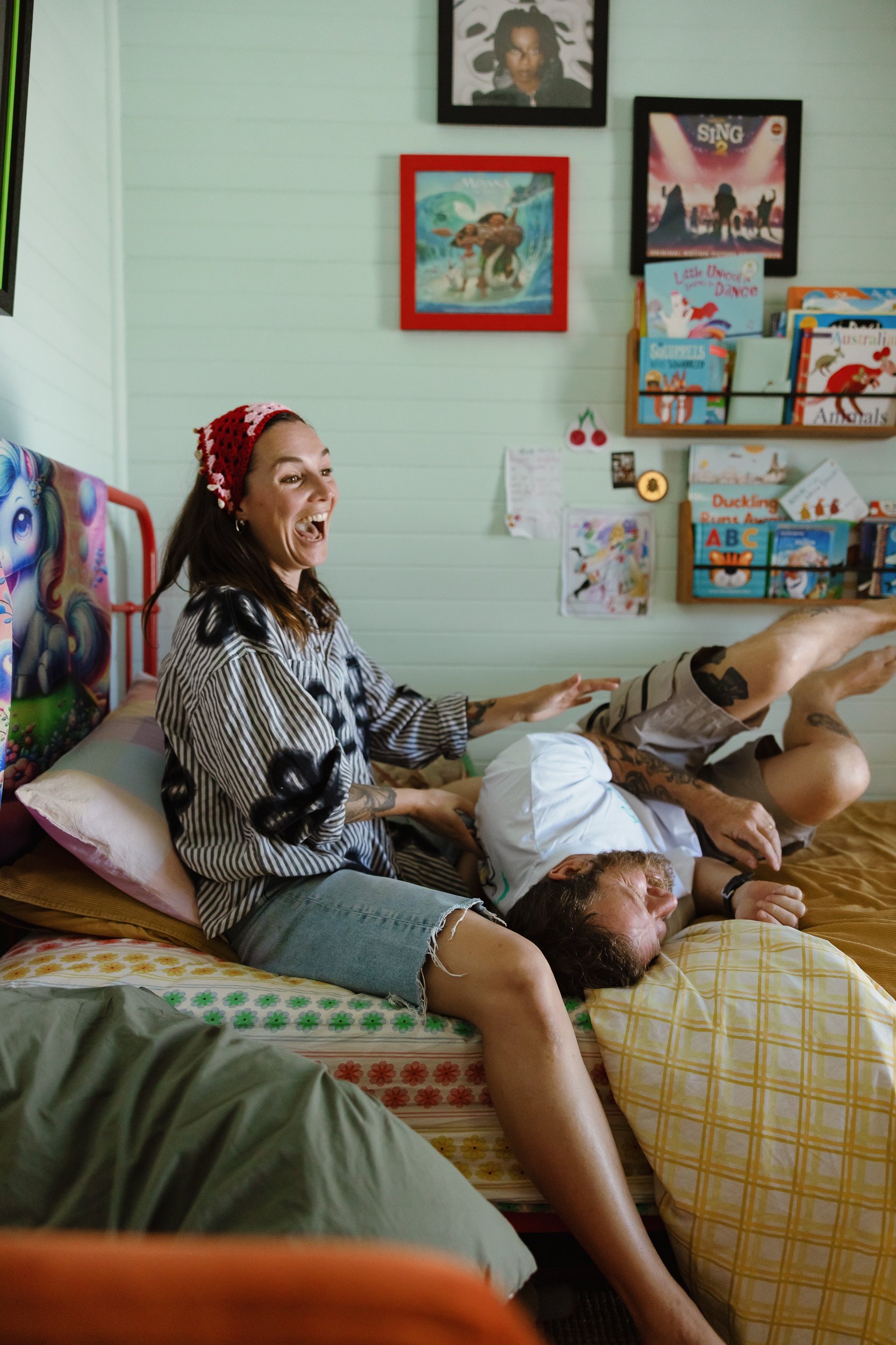 Candid in-home family photography Newcastle NSW by Daina Marie Photography