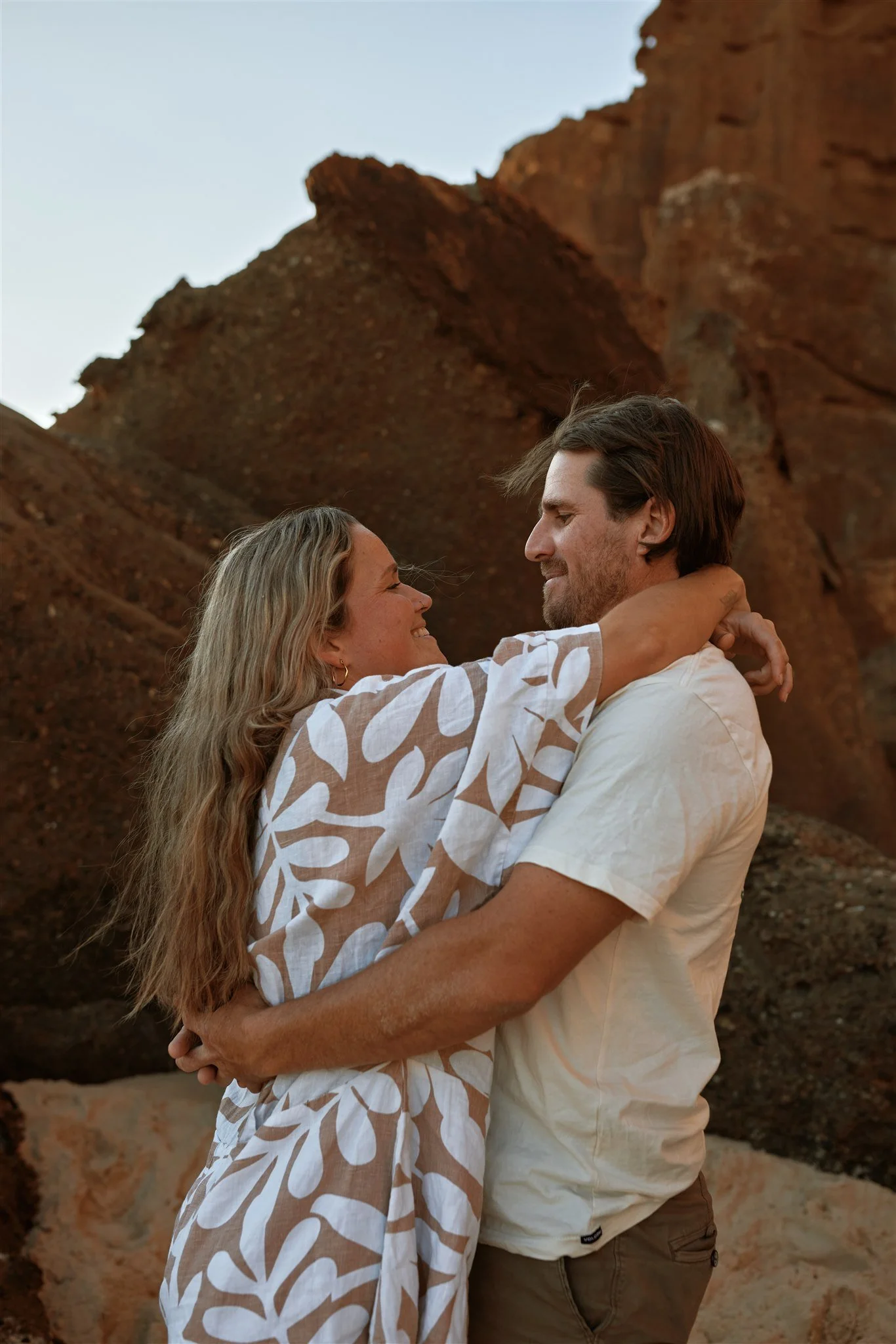 Family of four at Redhead Beach Newcastle photographed by Daina Marie Photography