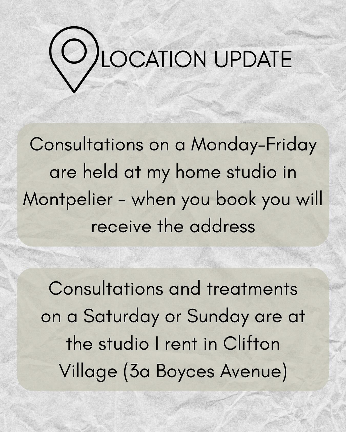 My website and booking system are now live!!! 💥Please take note of the location details as I work from two different spaces. 💥

🗣️ Monday - Friday I can see clients for consultations at my home studio 

🗣️Saturday and Sunday I&rsquo;ll be at a st