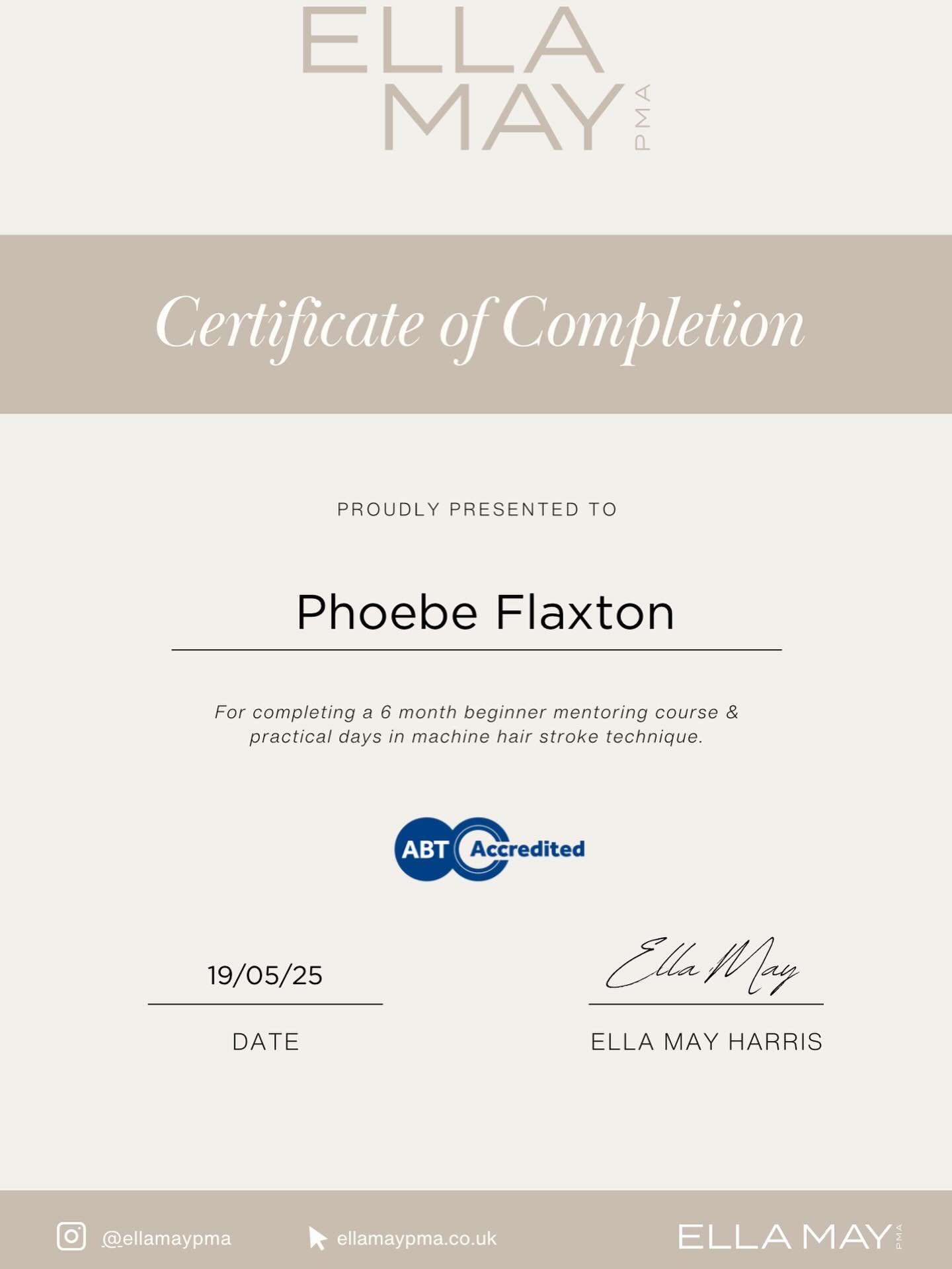 Proudly presented but even more proudly received 🥲. Trained by the best ✨