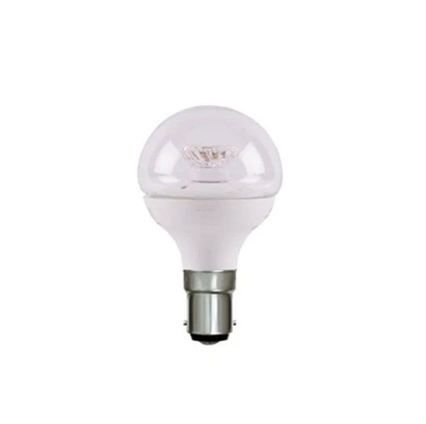 LED Ball Lamp SBC 2.1W=25W 827 Crown Clear Dimmable 25K