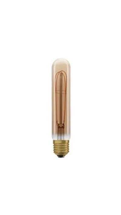 LED 165mm Tube Lamp 4.8W=40W ES 820 Gold Filament Dimmable
