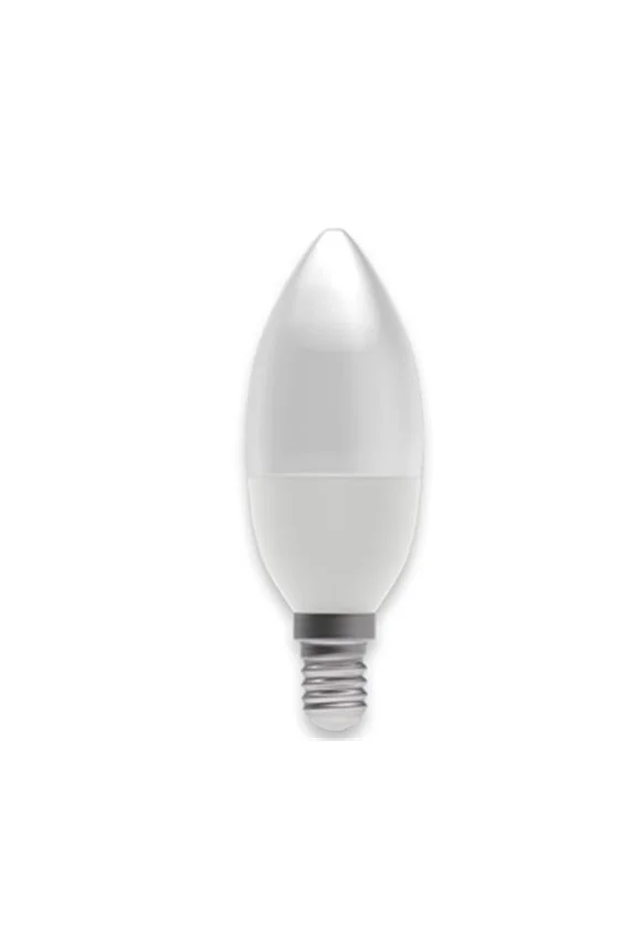 LED Candle SES 2.1W=25W 827 Crown Opal Dimmable 25K
