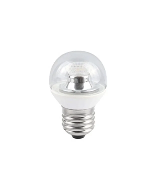 LED Ball Lamp ES 2.1W=25W 827 Crown Clear Dimmable 25K