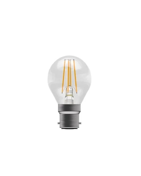 LED Ball Lamp BC 3.3W=40W 827 Filament Clear Dimmable 15K