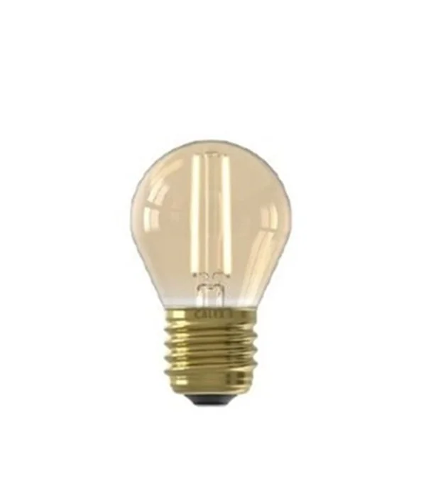 LED Ball Lamp ES 3.5W=25W 821 Filament Gold Dimmable 15K