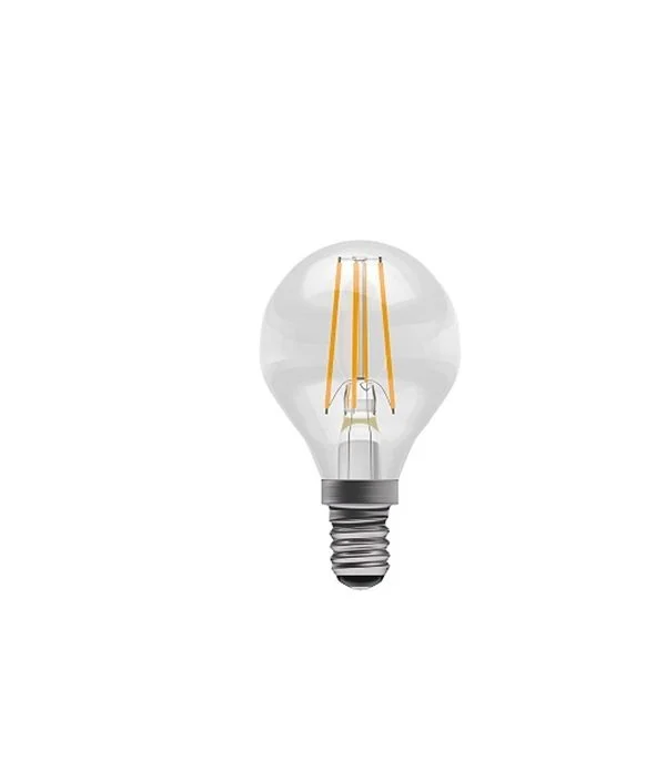 LED Ball Lamp SES 3.3W=40W 827 Filament Clear Dimmable 15K