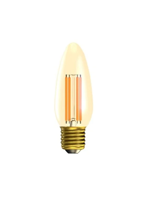LED Candle ES 3.3W=25W 822 Gold Filament Dimmable 15K