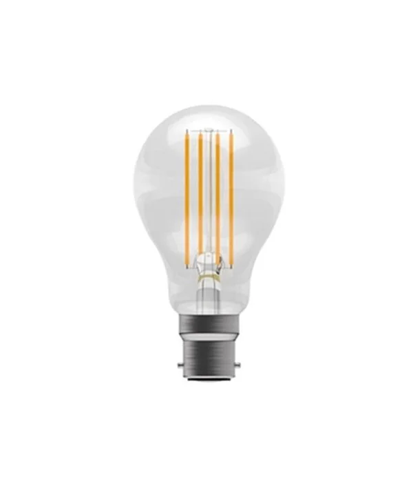 LED GLS BC 5.7W=60W 827 Clear Filament Dimmable 15K