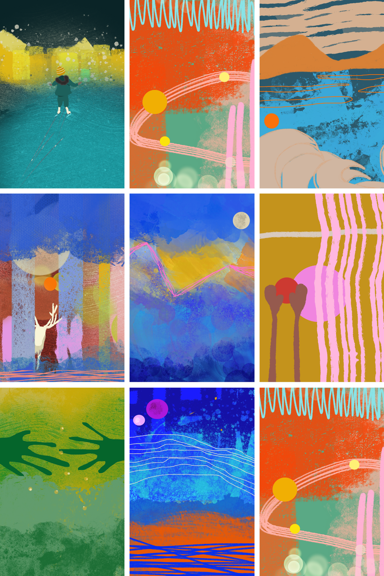 Beautiful Natural Sunset Aesthetics Mood Photo Collage-2.png