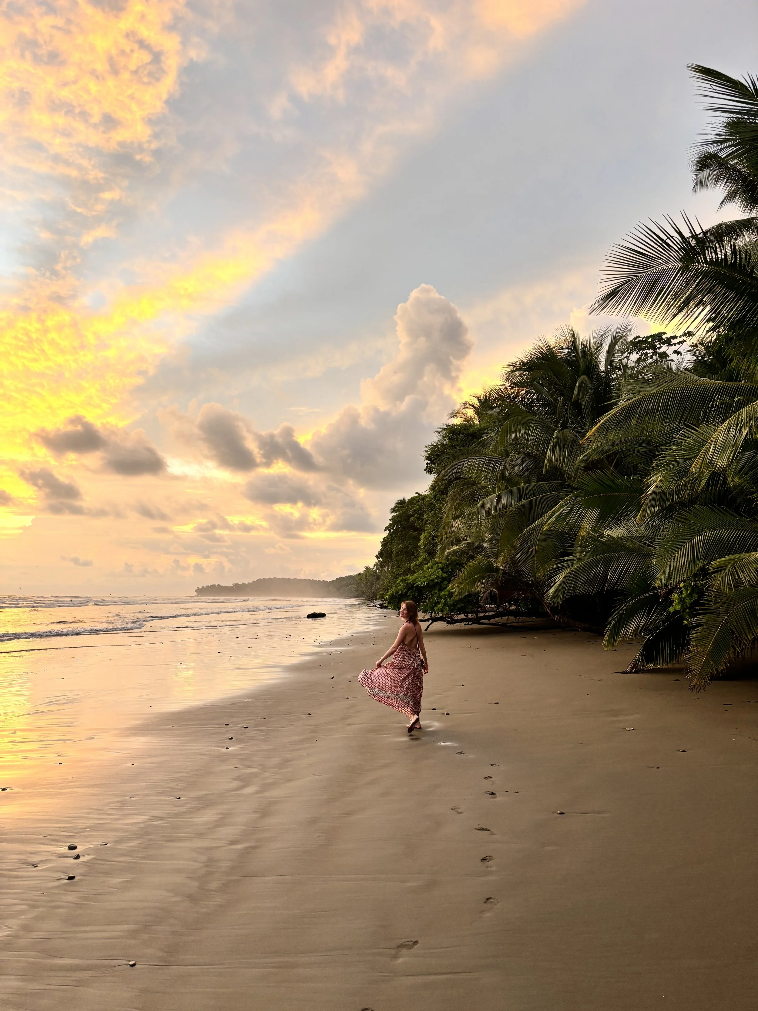 A vibrant waterfall cascading into a turquoise pool surrounded by lush green tropical foliage. Costa Rica's most beautiful place. Where to go in Costa Rica. What to do in Costa Rica. An elaborate in depth travelguide of Costa Rica