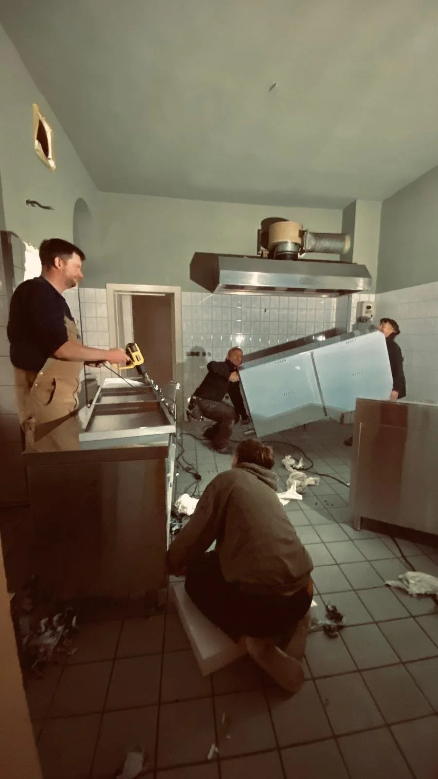 Advent, advent, ne baulampe brennt: rückblick in bildern. 