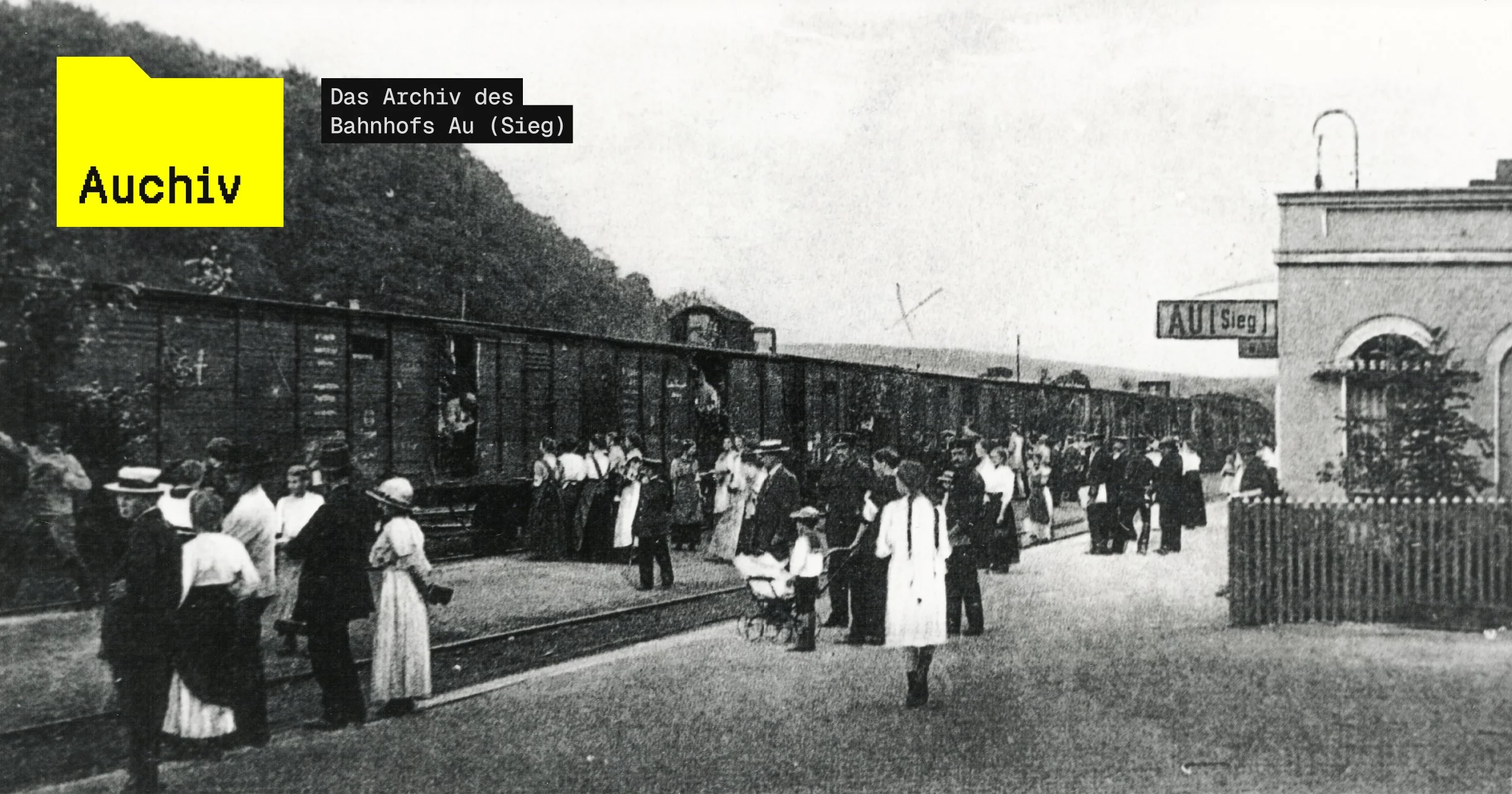 Das Auchiv als lebendiges Bahnhofs-Gedächtnis
