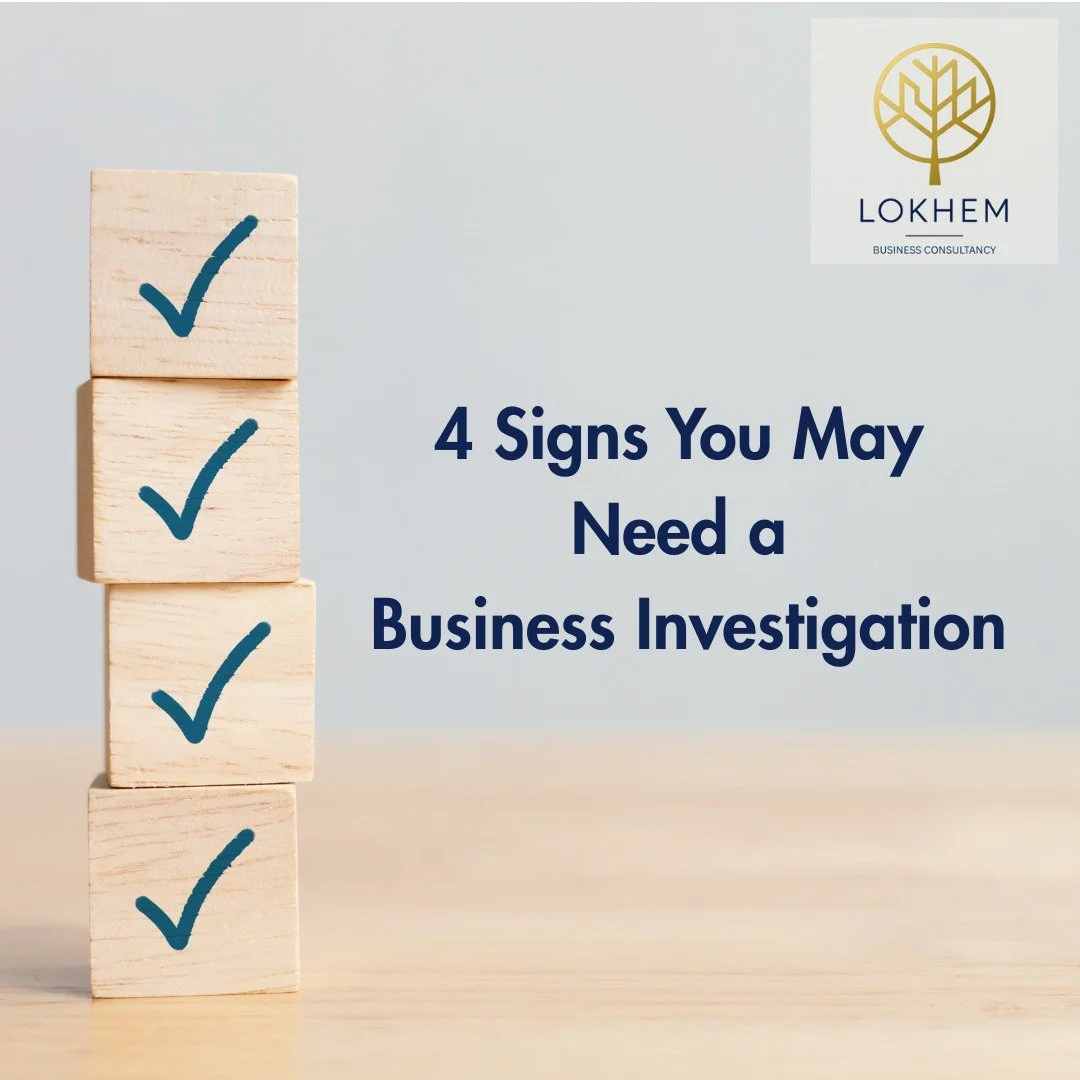 Not every workplace issue needs an investigation&hellip;
but sometimes it&rsquo;s the best way to get to the truth fairly and professionally.

Here are a few signs your business might benefit from one:

&bull; Repeated absenteeism with no clear reaso