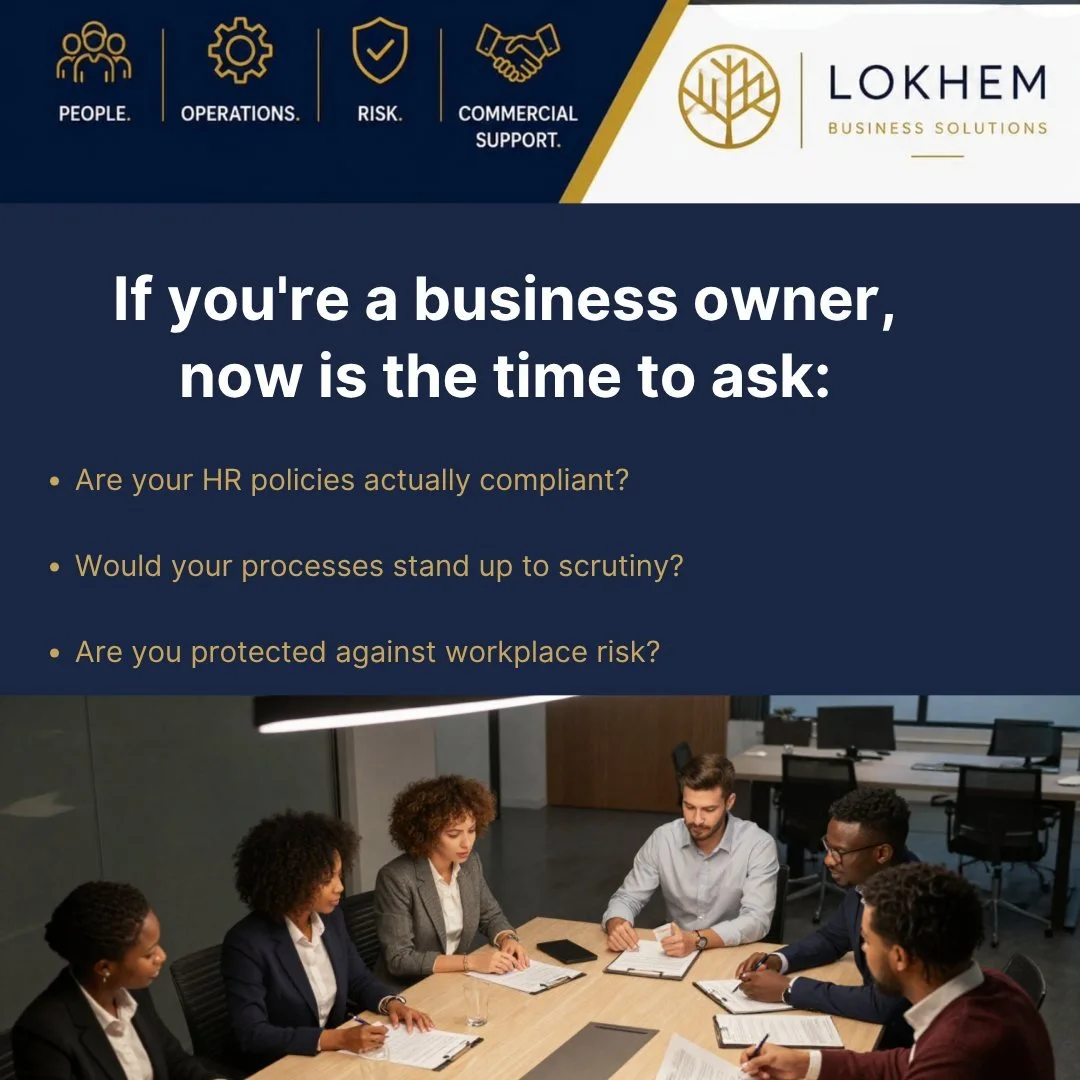 ⚠️ The Good Jobs Bill is a warning sign for businesses.

Employment law is tightening &mdash; and &ldquo;we&rsquo;ll sort it later&rdquo; is no longer a safe strategy.

If you&rsquo;re a business owner, now is the time to ask:

Are your HR policies a