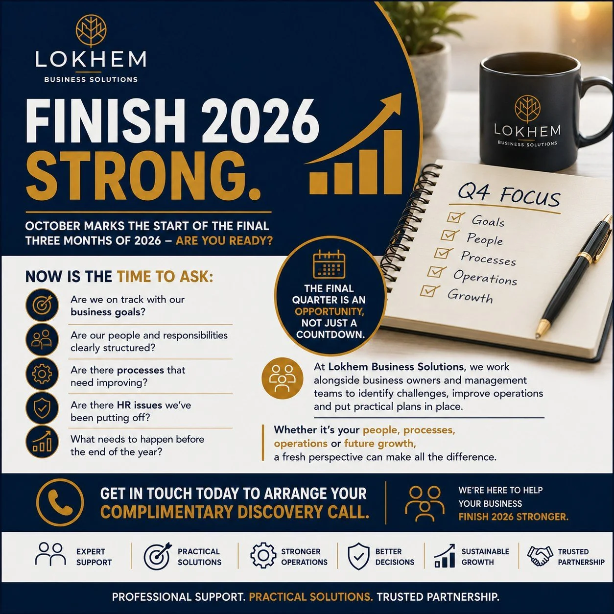 🎯 Is Your Business Ready for the Final Quarter?

October marks the beginning of the final three months of 2026 &mdash; and now is a great time to make sure your business is ready.

Rather than waiting until December to look back at what could have b