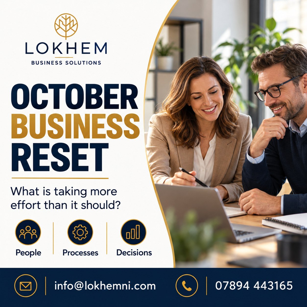 A new month is a good time to ask: what is taking more effort than it should in your business?

It might be an unclear process, a people issue you keep putting off, or a decision that always lands back on your desk.

You don&rsquo;t need to change ev