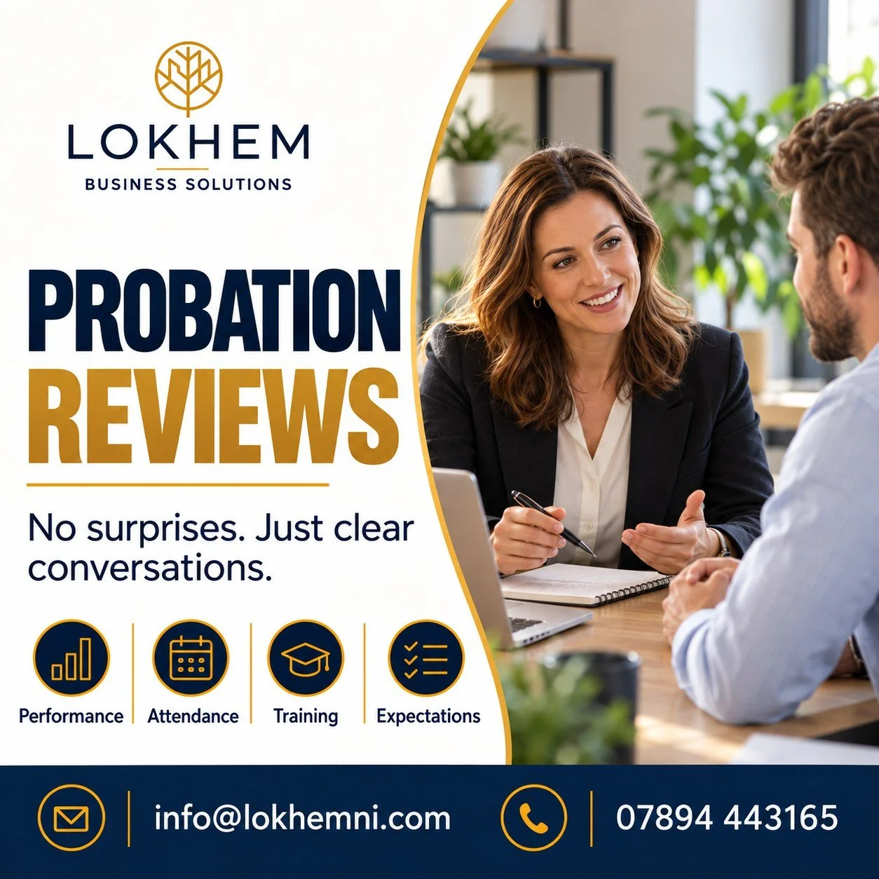 A probation review shouldn&rsquo;t come as a surprise to anyone.

Regular check-ins give you a chance to discuss performance, attendance, training needs and expectations while there&rsquo;s still time to act.

If an employee&rsquo;s probation period 