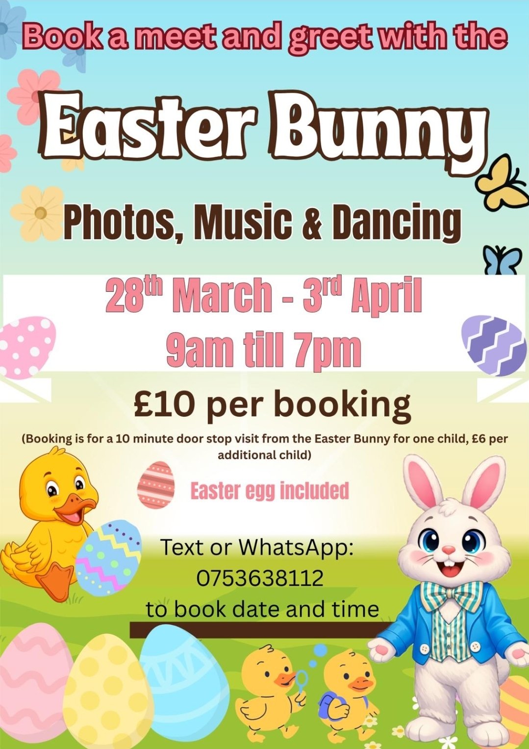 Easter Bunny Meet and Greet