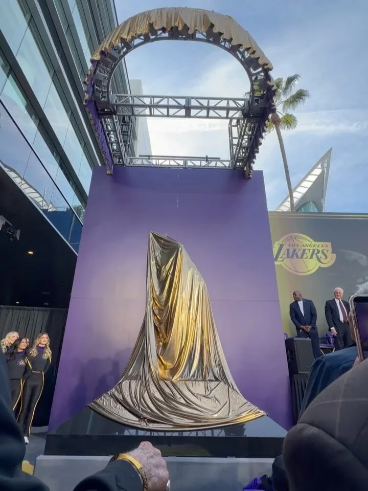 Legends deserve legendary moments 🌟 

It was a privilege to help bring the Pat Riley statue unveiling to life yesterday, a celebration of leadership, legacy, and excellence. 

We were also excited to be back at L.A. Live - it&rsquo;s been a big year