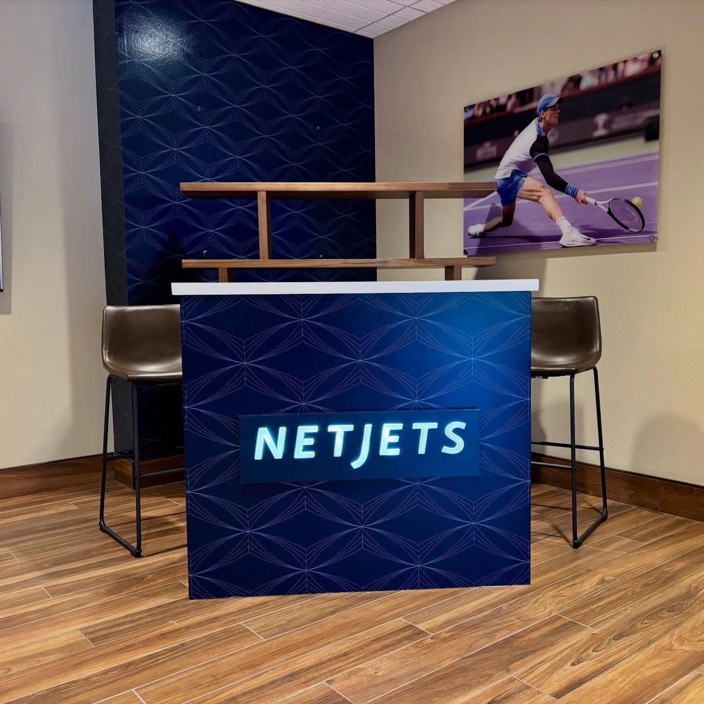 Luxury lives in the details ✨

Proud to support @netjets at the @bnpparibasopen this year. 🎾