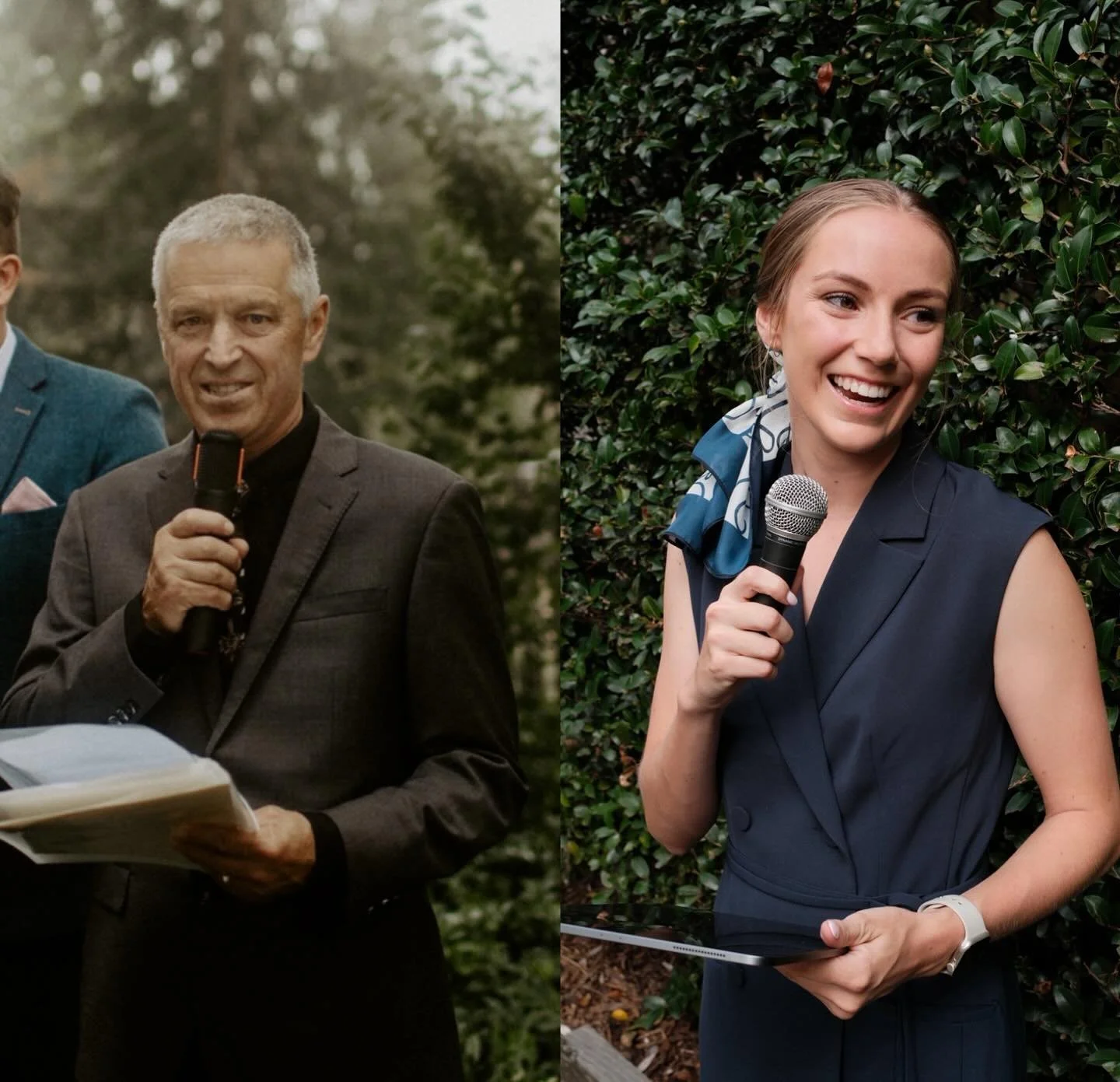 Celebrating love runs in the family 🤍

Dad&rsquo;s the one who taught me how to tell a good story, how to keep calm under pressure, and how to laugh when things don&rsquo;t go to plan (essential celebrant skills, really). Now we both get to help cou