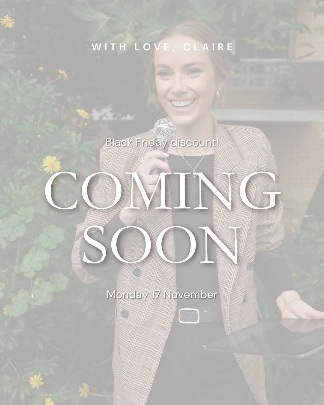 ✨ Something BIG is coming&hellip; ✨

If you&rsquo;re planning a 2026/2027 wedding, you might want to turn on your notifications&hellip;

On Monday 17 November, I&rsquo;m launching my black friday sale! Think savings and securing your dream ceremony l