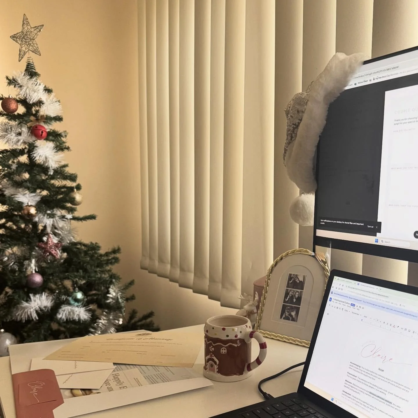 I spent the weekend writing fun ceremony scripts and getting the legal pieces ready for my beautiful 2026 couples 🤍

As we wrap up the year, now&rsquo;s a great time to get in touch if you&rsquo;re hoping to book your celebrant, dates always fill up