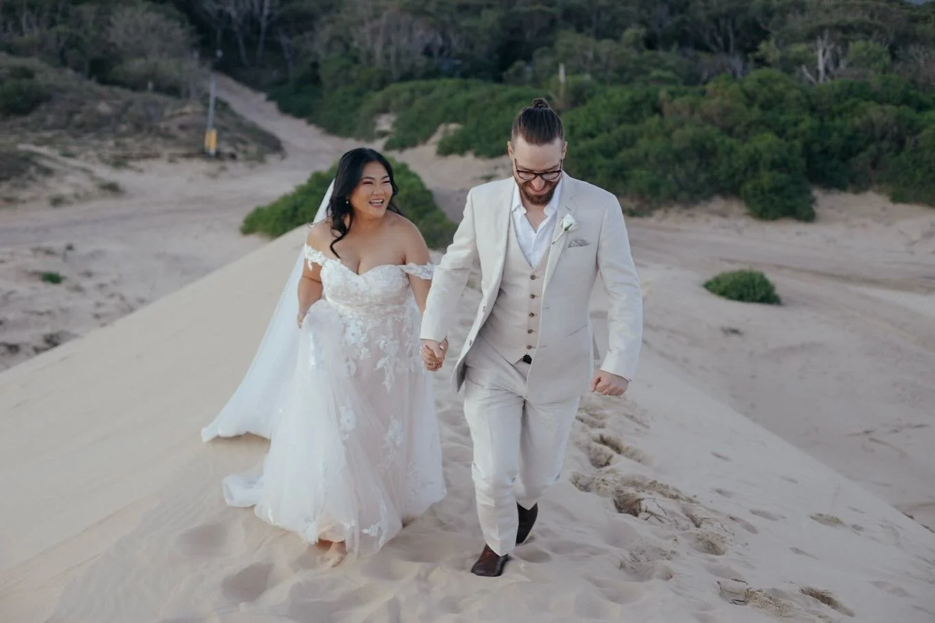 James and Crissie 🤍
26.04.2026

A wedding day filled with laughter, love, and so much fun.

From lockdown movie nights, golf and photography, to skydiving adventures and overseas trips, James and Crissie have built a life full of adventure together.