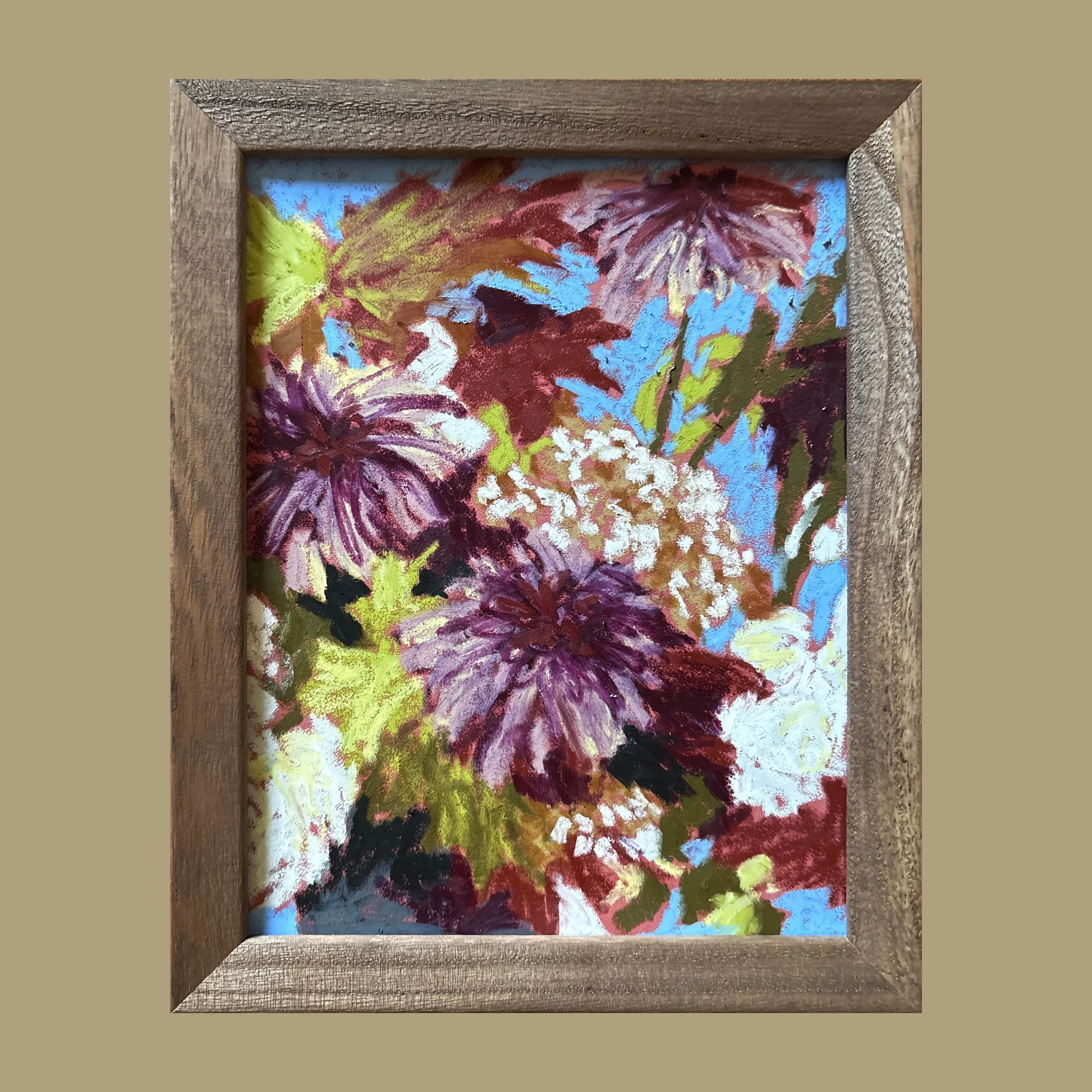 Winter Mini: Dahlia, Maple + Hydrangea