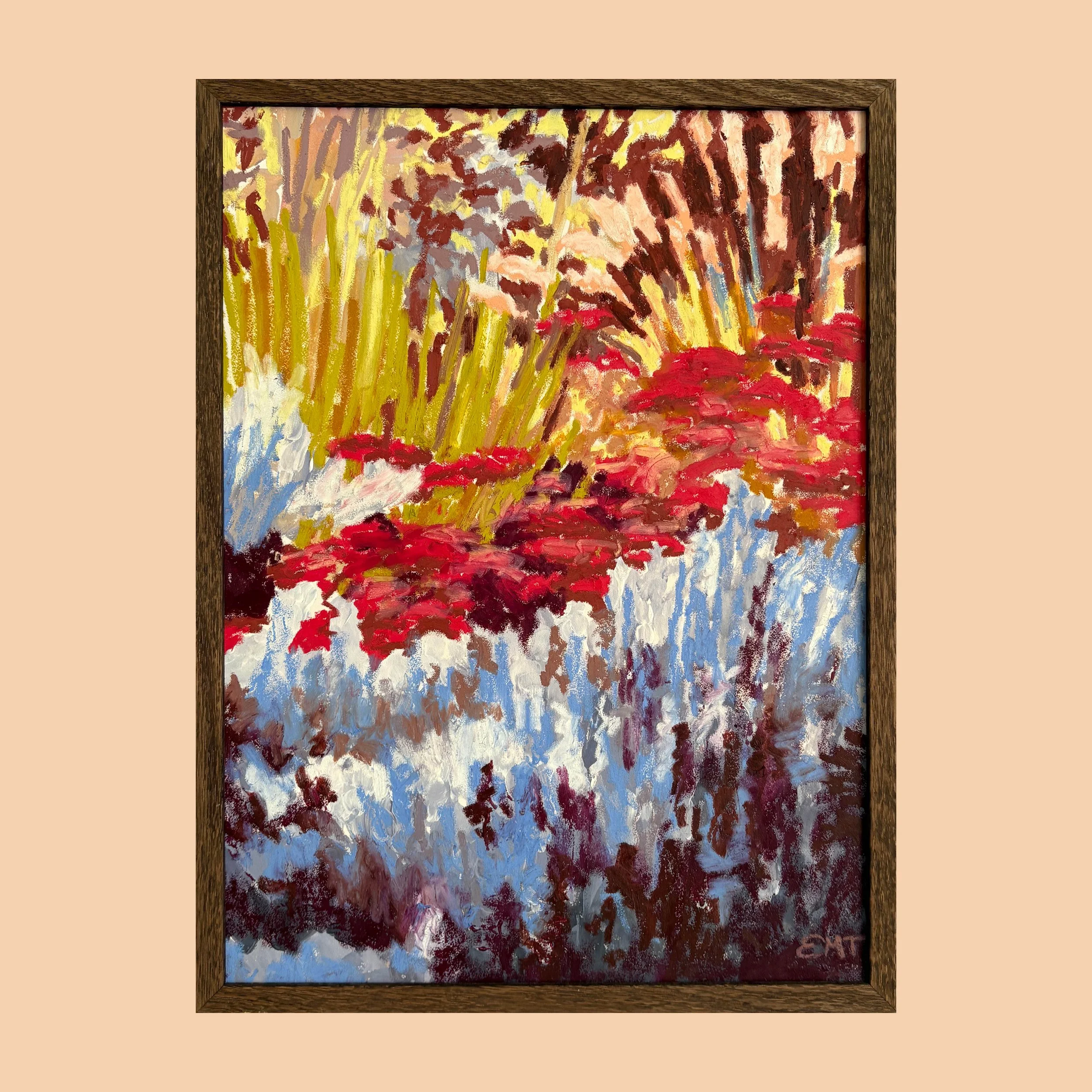 Sedum, Mugwort and Witch Hazel (Piece II) (30x40cm)