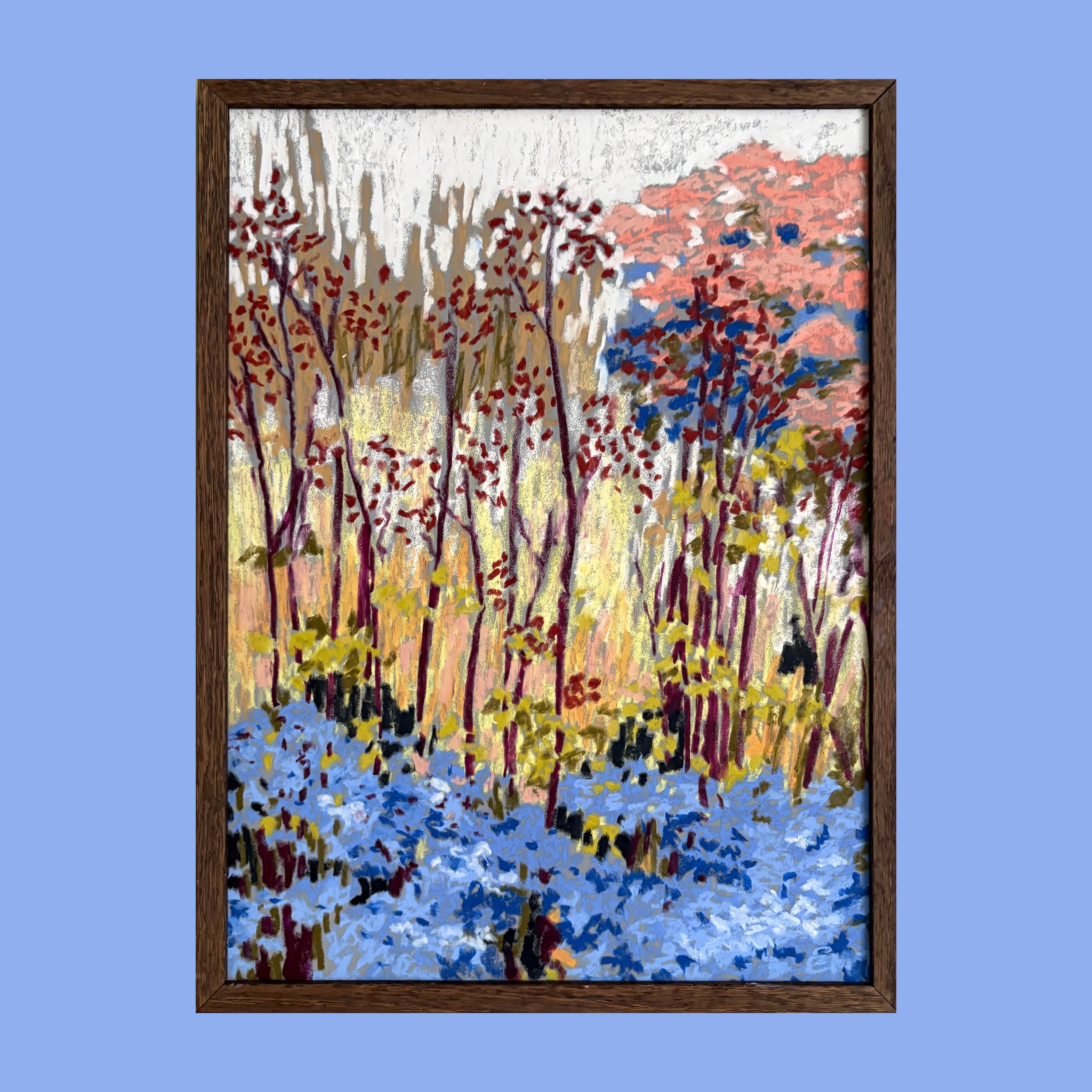 Meadow Rue, Asters + Joe-Pye Weed Oil Artwork (30x40cm)