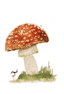 Mushroom and Joy of Spring