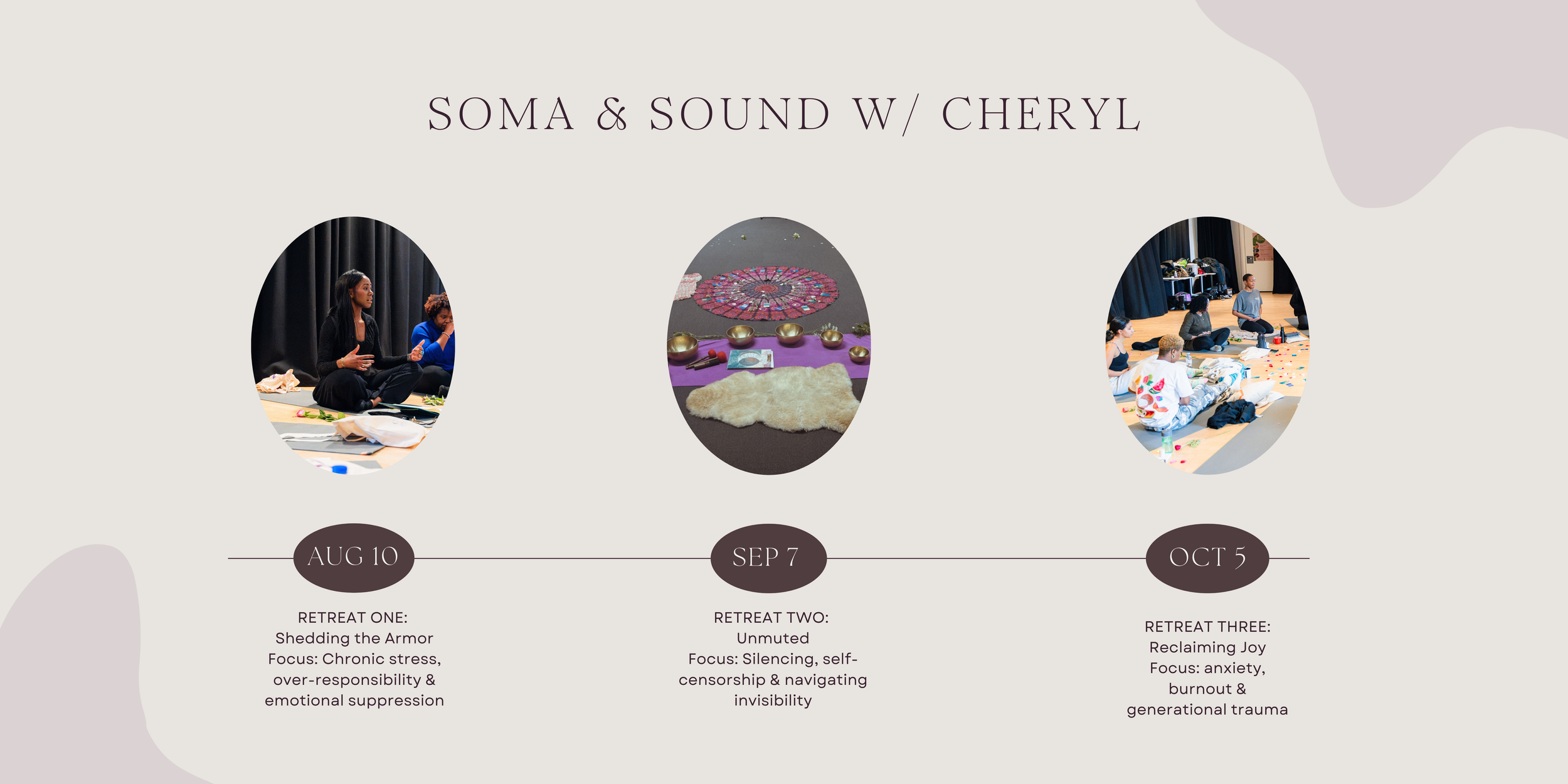 Soma & Sound: Global Majority Women’s Retreat