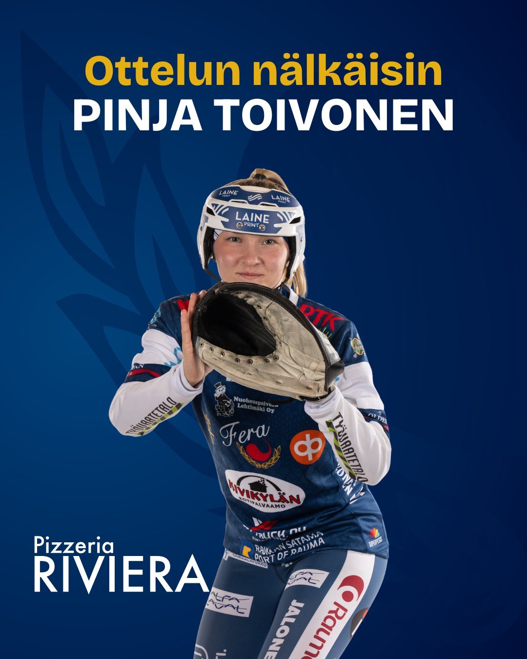 🌟 Pizzeria Riviera @pizzeriariviera palkitsee jokaisessa kotiottelussa Feran N&auml;lk&auml;isimm&auml;n pelaajan 🌟

N&auml;lk&auml;isimp&auml;n&auml; pelaajana t&auml;n&auml;&auml;n palkitaan Pinja Toivonen!