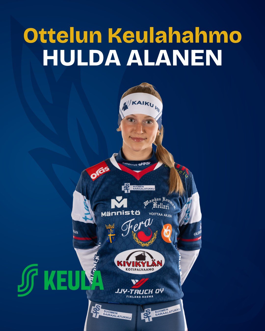 💚 Osuuskauppa Keula @osuuskauppakeula palkitsee jokaisessa Feran kotiottelussa ottelun Keulahahmon 💚

Ottelun Keulahahmona palkittiin Hulda Alanen!

Osuuskauppa Keulan S-etukortilla otteluun edullisemmin!