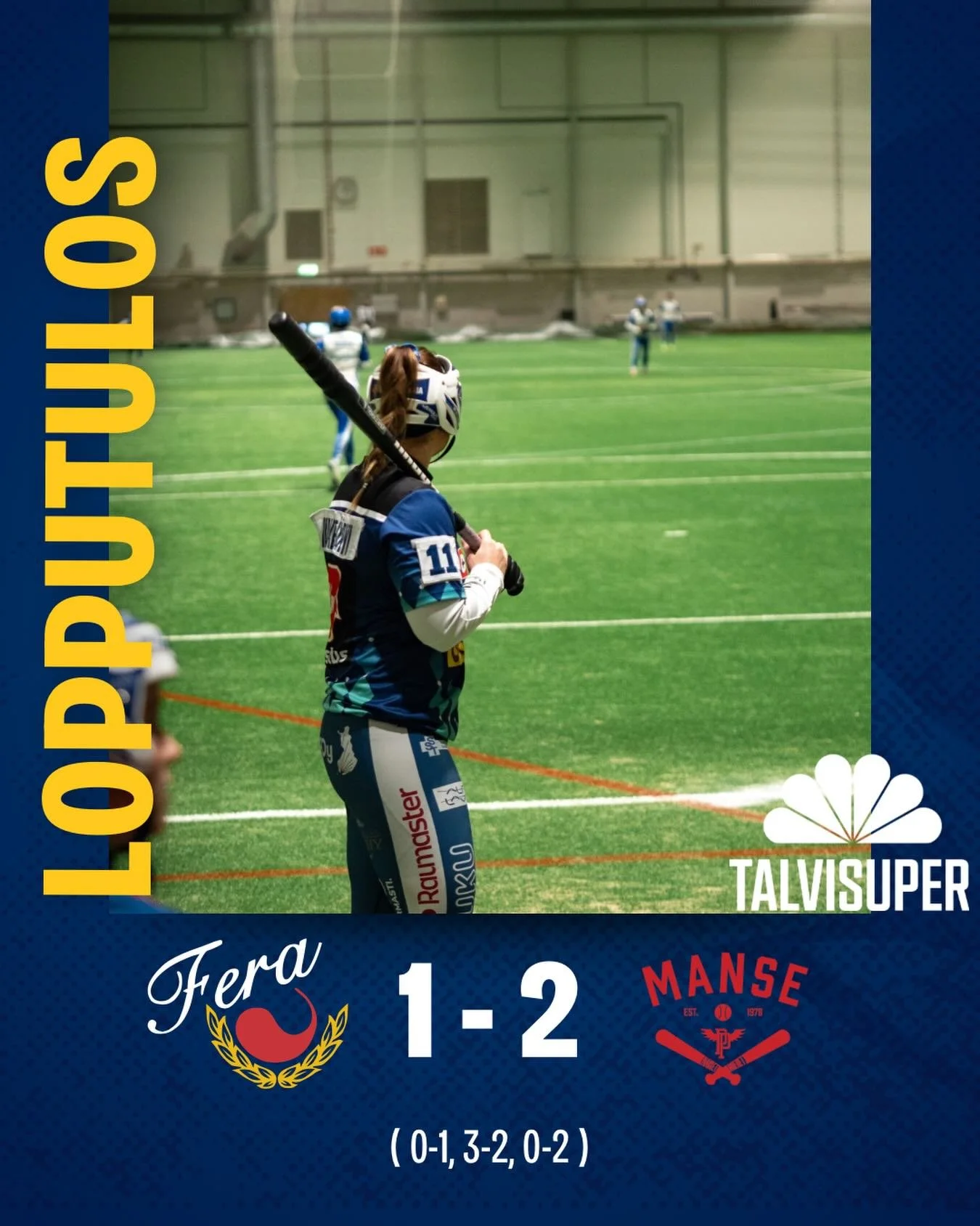 Feran osalta Talvisuper p&auml;&auml;ttyy tiukkaan tappioon Tampereella.

Toisen jakson juoksukiri vei kotiutusly&ouml;ntikilpailuun, mutta ottelun voittoon se ei en&auml;&auml; riitt&auml;nyt. Manse PP jatkaa matkaansa pudotuspeleihin. 

Oman pelin 