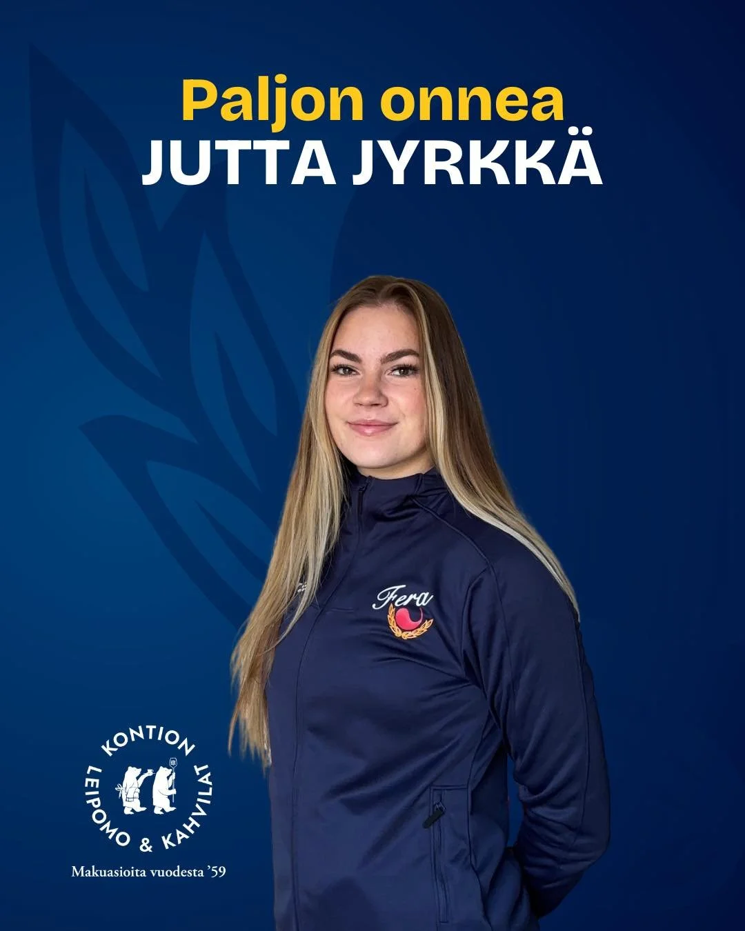 T&auml;n&auml;&auml;n 22.3. Jutta Jyrkk&auml; juhlii syntym&auml;p&auml;ivi&auml;&auml;n ja t&auml;ytt&auml;&auml; 22 vuotta!💙

Paljon onnea Jutta!🎉

L&auml;het&auml; Jutalle syntt&auml;riterveiset kommentteihin💌

Merkkip&auml;iv&auml;t tarjoaa ko