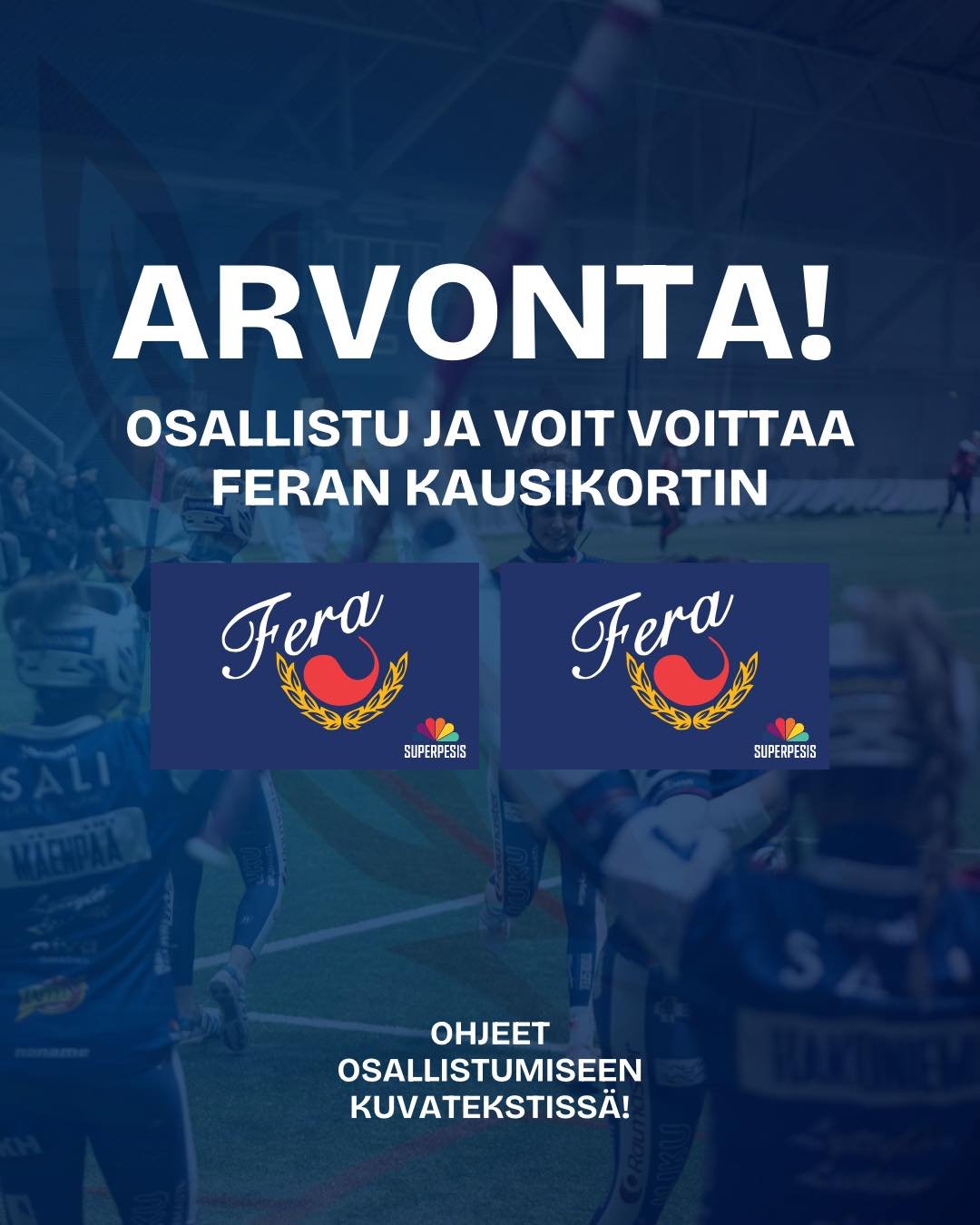 🔥ARVONTA!🔥 

T&auml;n&auml;&auml;n 17.4. vietet&auml;&auml;n Rauma-p&auml;iv&auml;&auml; jolloin Rauma t&auml;ytt&auml;&auml; jo 584-vuotta! Rauma-p&auml;iv&auml;n kunniaksi arvotaan kahdelle voittajalle kausikortti ensi kes&auml;lle, joka oikeutta