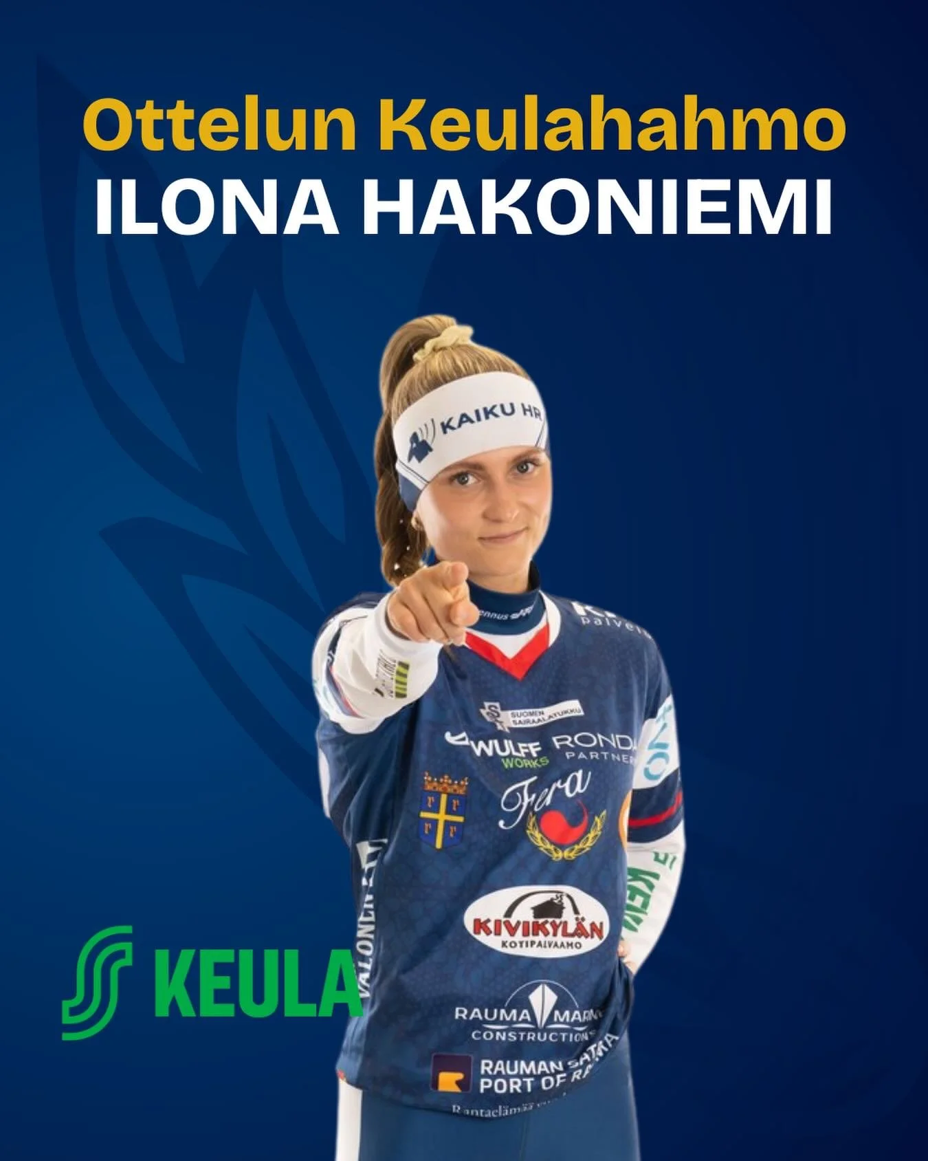 💚Osuuskauppa Keula @osuuskauppakeula palkitsee jokaisessa Feran kotiottelussa ottelun Keulahahmon💚

T&auml;n&auml;&auml;n ottelun Keulahahmona palkittiin Ilona Hakoniemi! 

Osuuskauppa Keulan S-etukortilla otteluun edullisemmin!

#fera #ferapesis #